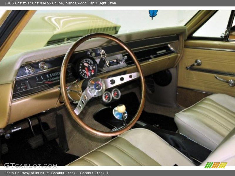  1966 Chevelle SS Coupe Light Fawn Interior