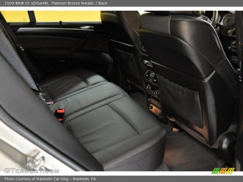 Platinum Bronze Metallic / Black 2009 BMW X5 xDrive48i