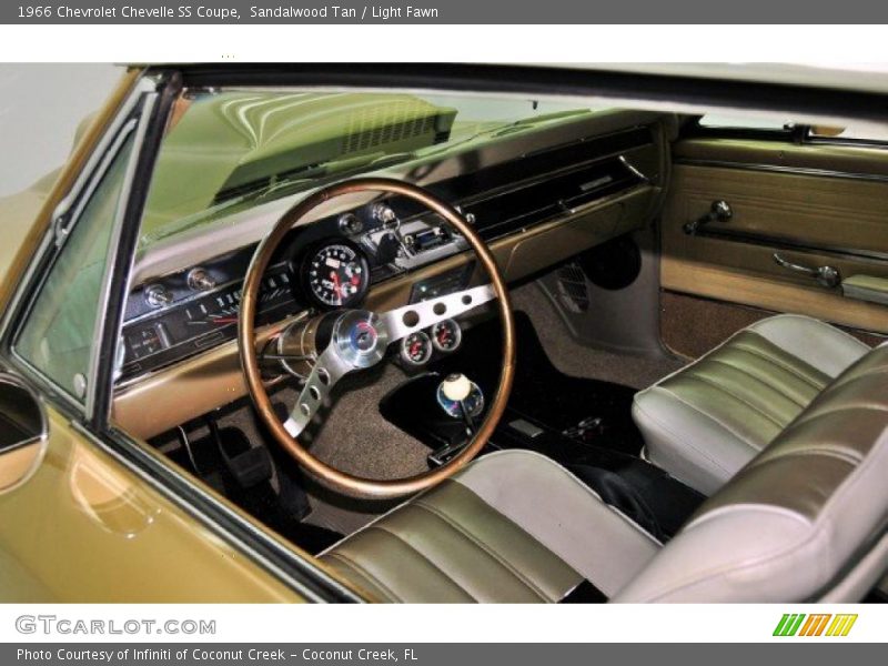 Light Fawn Interior - 1966 Chevelle SS Coupe 