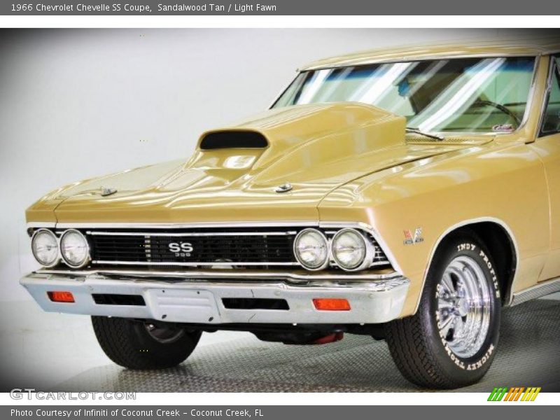 Sandalwood Tan / Light Fawn 1966 Chevrolet Chevelle SS Coupe