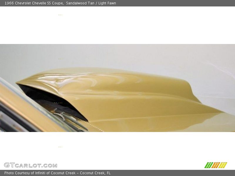 Sandalwood Tan / Light Fawn 1966 Chevrolet Chevelle SS Coupe