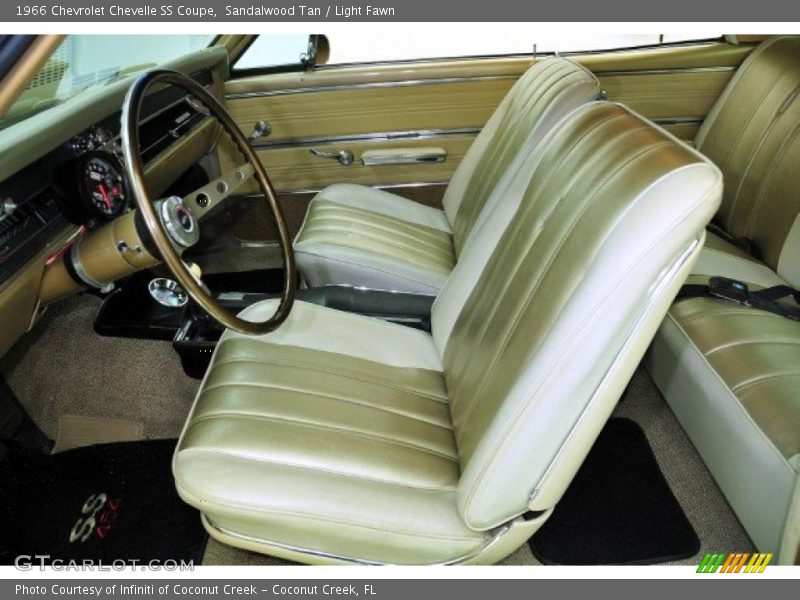  1966 Chevelle SS Coupe Light Fawn Interior