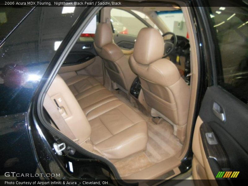 Nighthawk Black Pearl / Saddle/Black 2006 Acura MDX Touring
