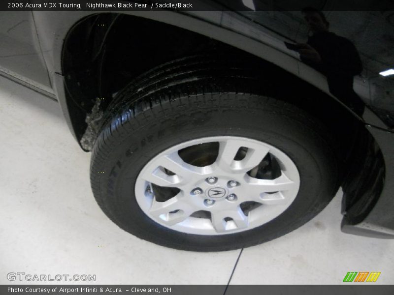 Nighthawk Black Pearl / Saddle/Black 2006 Acura MDX Touring