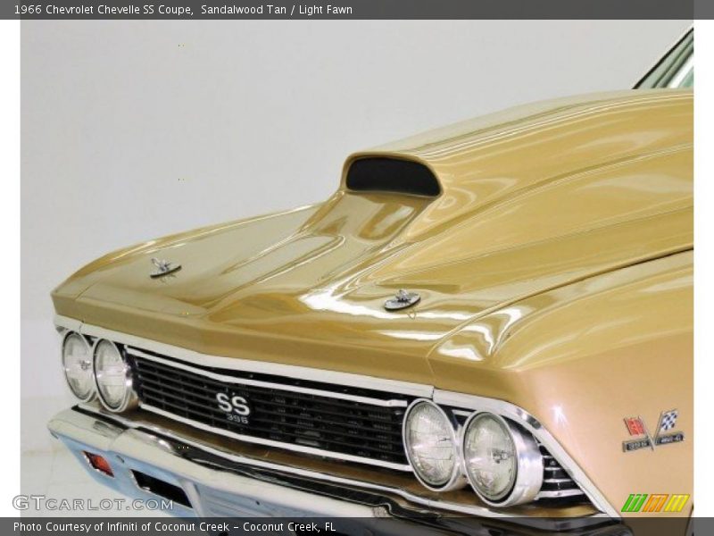 Sandalwood Tan / Light Fawn 1966 Chevrolet Chevelle SS Coupe