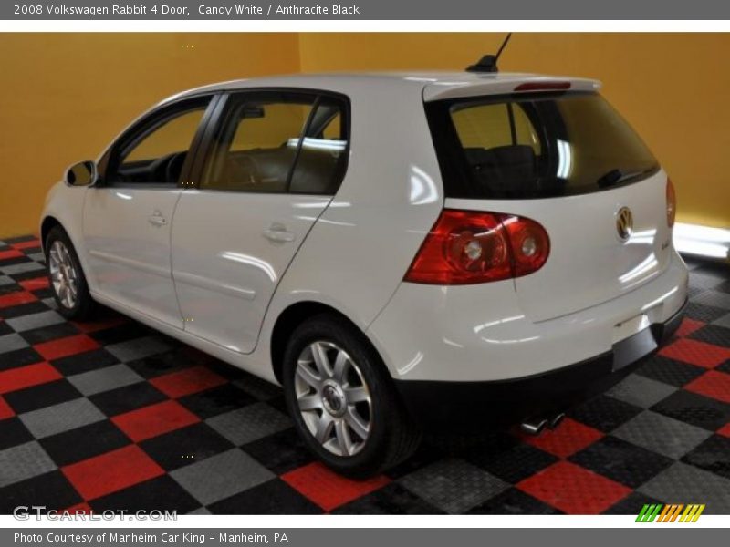 Candy White / Anthracite Black 2008 Volkswagen Rabbit 4 Door