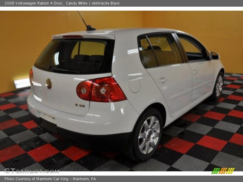 Candy White / Anthracite Black 2008 Volkswagen Rabbit 4 Door