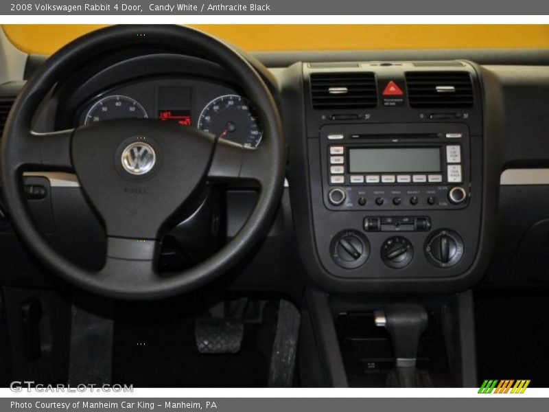 Candy White / Anthracite Black 2008 Volkswagen Rabbit 4 Door