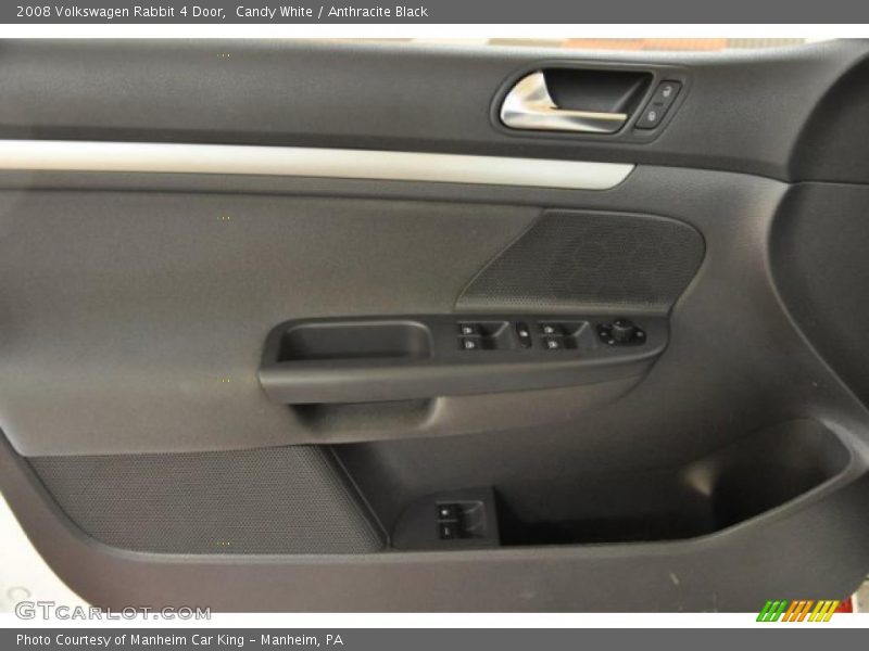 Candy White / Anthracite Black 2008 Volkswagen Rabbit 4 Door