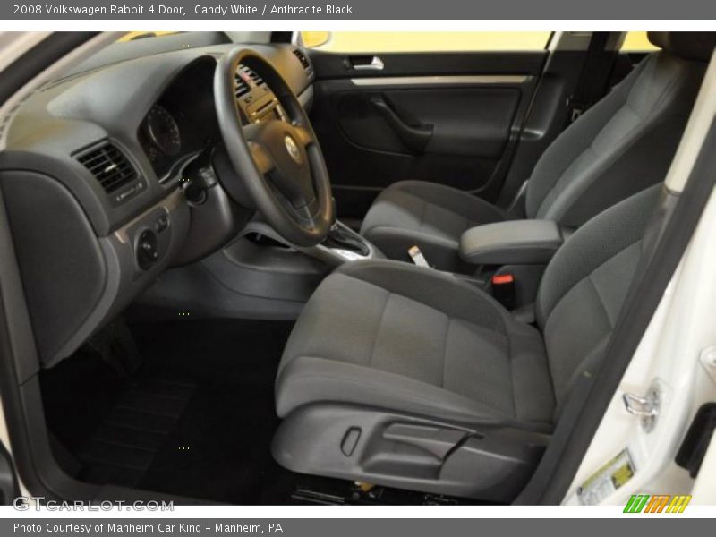 Candy White / Anthracite Black 2008 Volkswagen Rabbit 4 Door