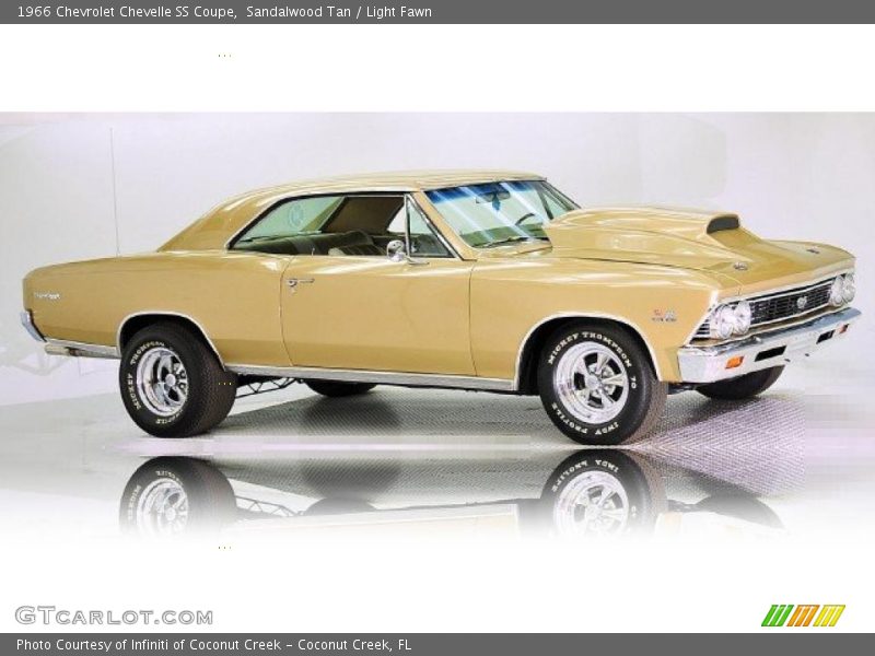 Sandalwood Tan / Light Fawn 1966 Chevrolet Chevelle SS Coupe