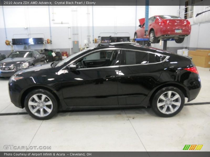  2010 ZDX AWD Advance Crystal Black Pearl