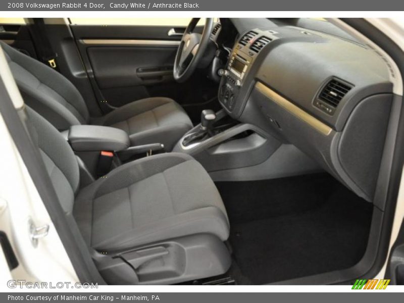 Candy White / Anthracite Black 2008 Volkswagen Rabbit 4 Door