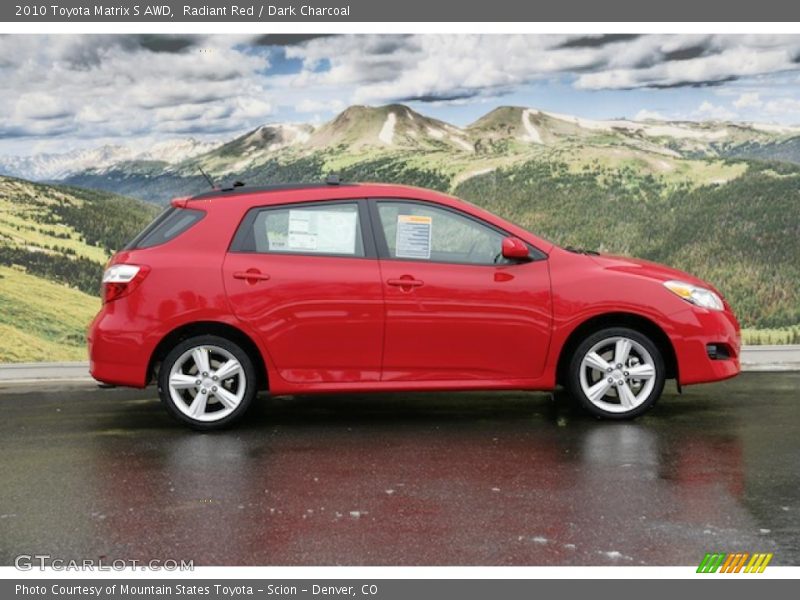  2010 Matrix S AWD Radiant Red
