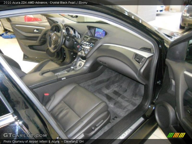  2010 ZDX AWD Advance Ebony Interior