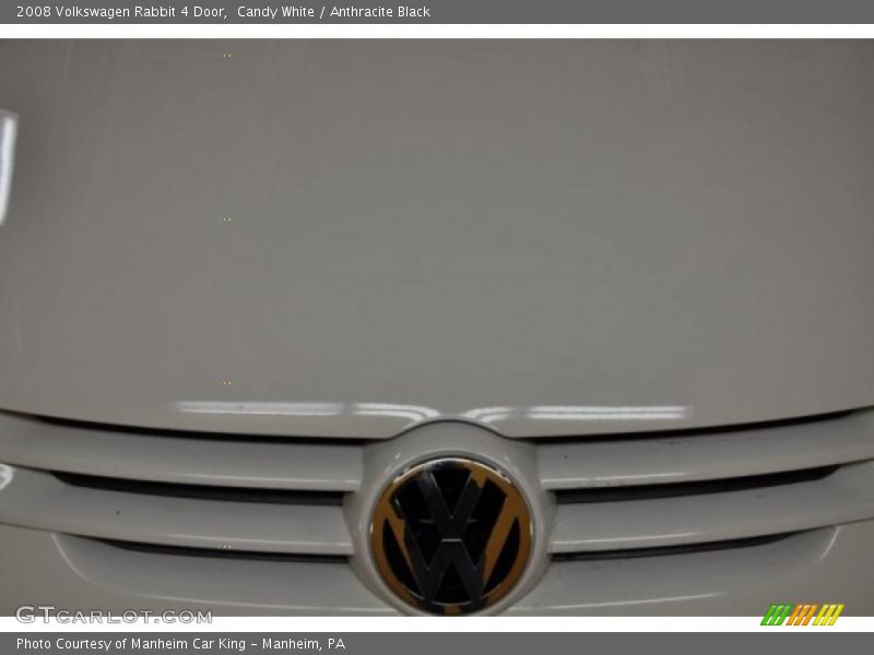 Candy White / Anthracite Black 2008 Volkswagen Rabbit 4 Door