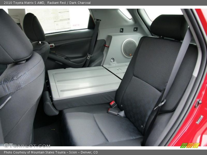 Radiant Red / Dark Charcoal 2010 Toyota Matrix S AWD