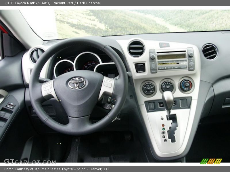 Dashboard of 2010 Matrix S AWD
