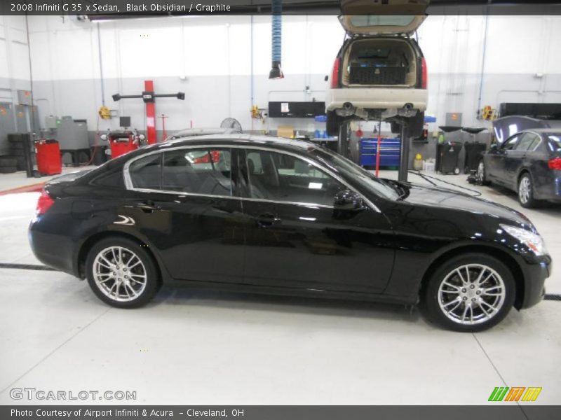 Black Obsidian / Graphite 2008 Infiniti G 35 x Sedan