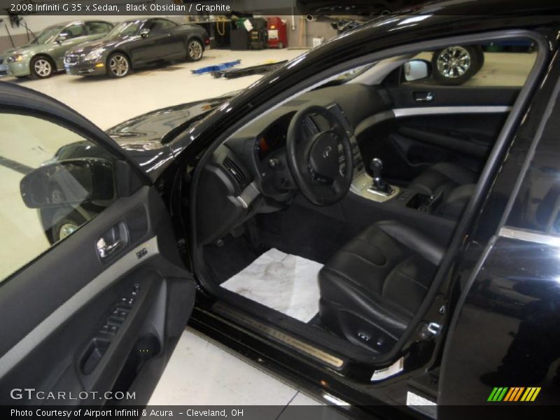 Black Obsidian / Graphite 2008 Infiniti G 35 x Sedan