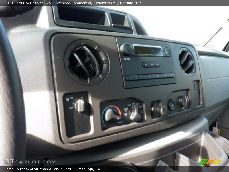 Oxford White / Medium Flint 2011 Ford E Series Van E250 Extended Commercial