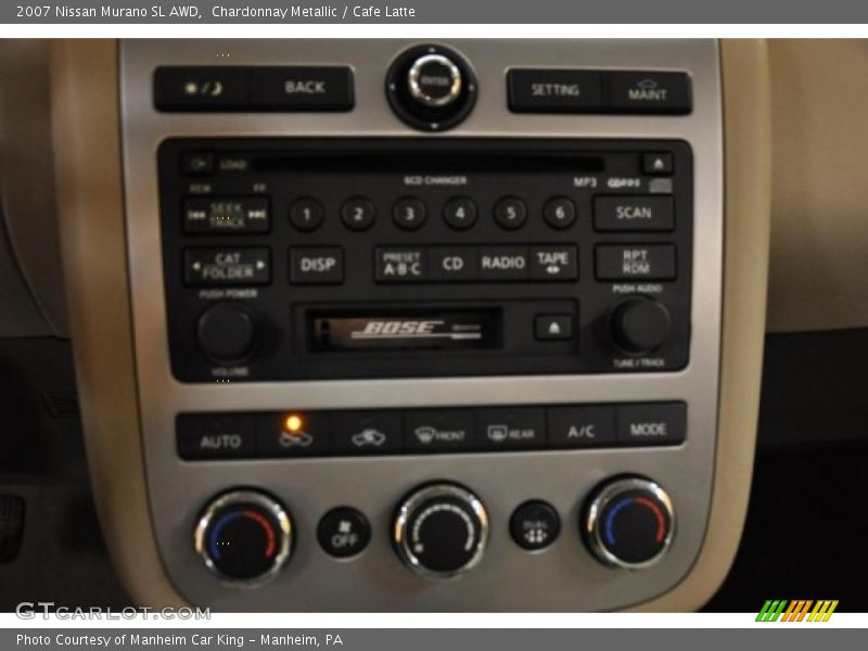 Chardonnay Metallic / Cafe Latte 2007 Nissan Murano SL AWD