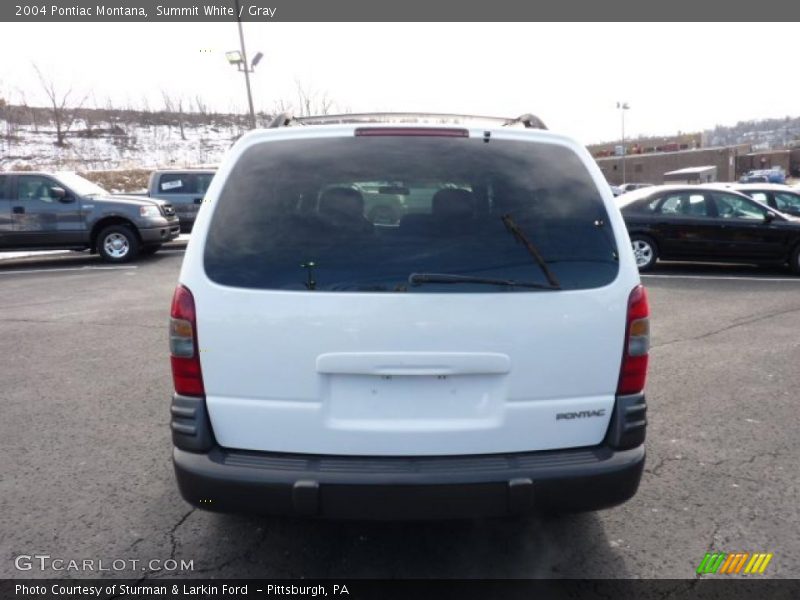 Summit White / Gray 2004 Pontiac Montana