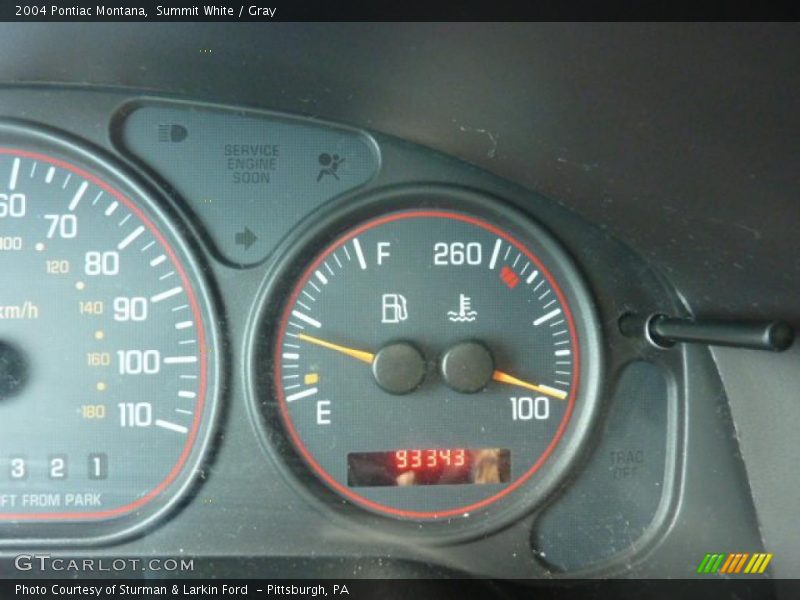 Summit White / Gray 2004 Pontiac Montana