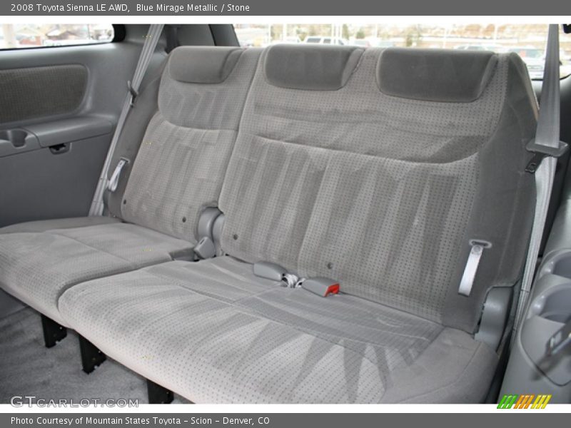Blue Mirage Metallic / Stone 2008 Toyota Sienna LE AWD
