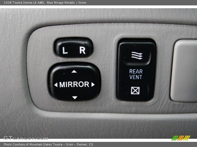 Blue Mirage Metallic / Stone 2008 Toyota Sienna LE AWD