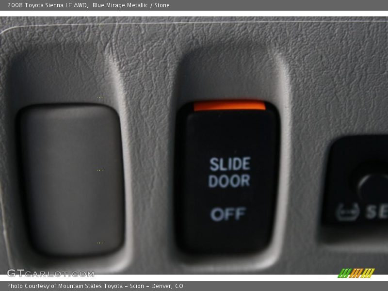 Blue Mirage Metallic / Stone 2008 Toyota Sienna LE AWD