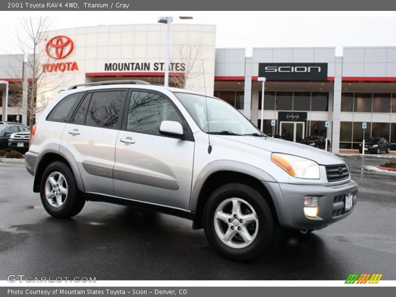 Titanium / Gray 2001 Toyota RAV4 4WD