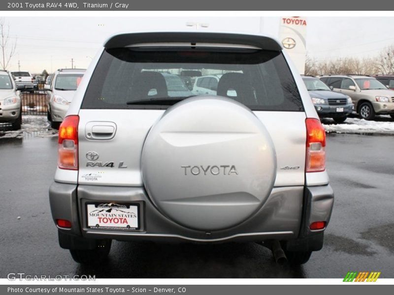 Titanium / Gray 2001 Toyota RAV4 4WD