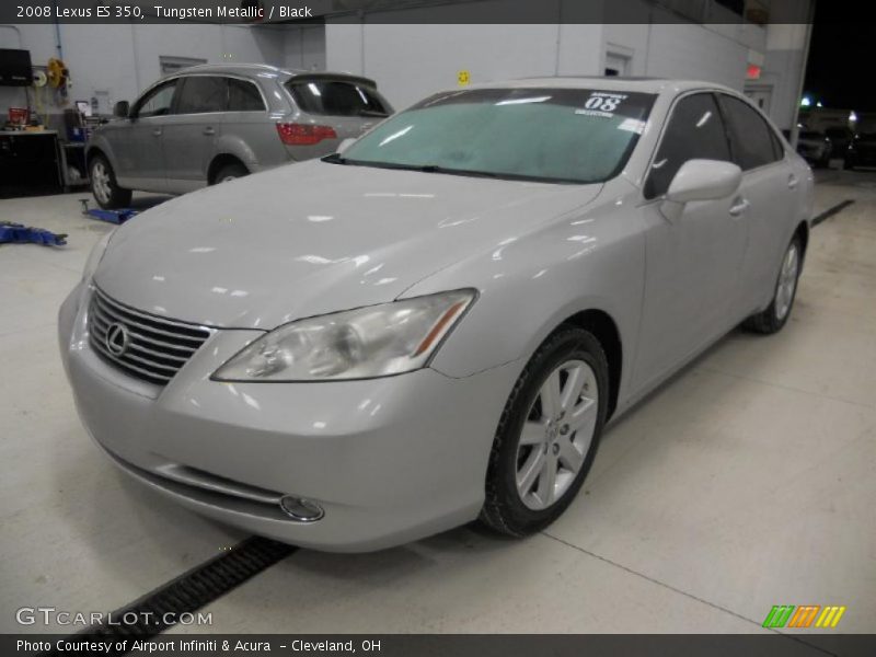 Tungsten Metallic / Black 2008 Lexus ES 350
