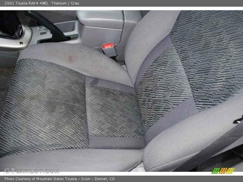 Titanium / Gray 2001 Toyota RAV4 4WD