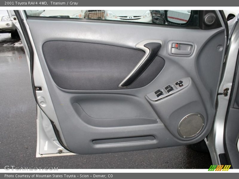 Titanium / Gray 2001 Toyota RAV4 4WD