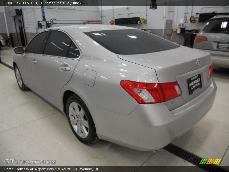 Tungsten Metallic / Black 2008 Lexus ES 350
