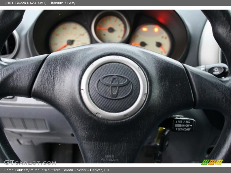 Titanium / Gray 2001 Toyota RAV4 4WD