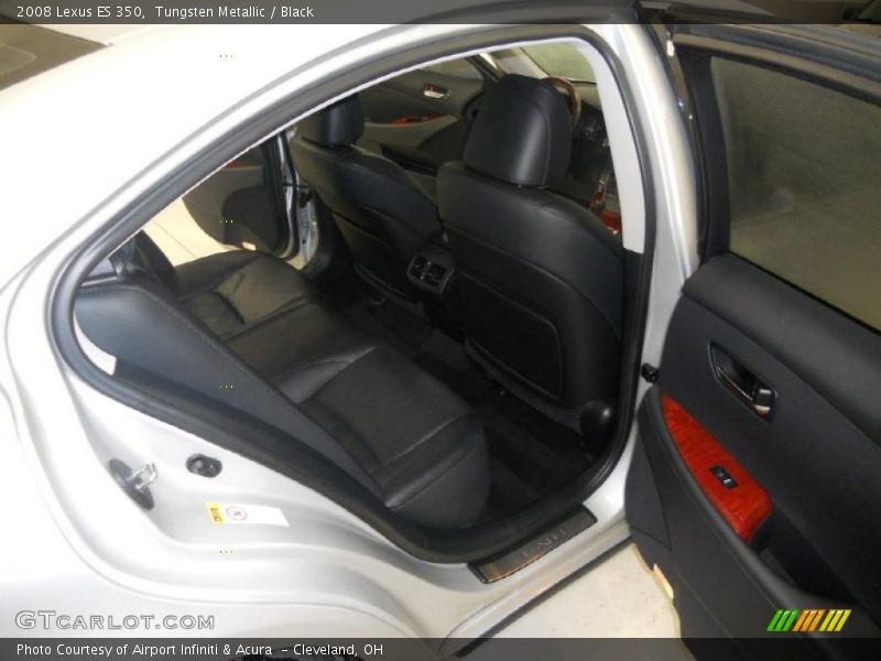 Tungsten Metallic / Black 2008 Lexus ES 350