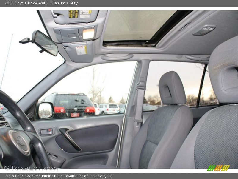 Titanium / Gray 2001 Toyota RAV4 4WD