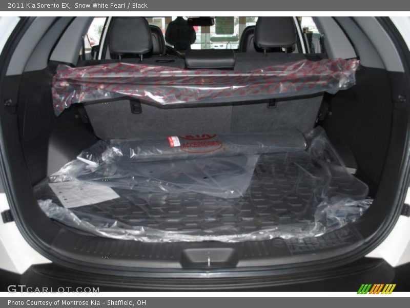 Snow White Pearl / Black 2011 Kia Sorento EX