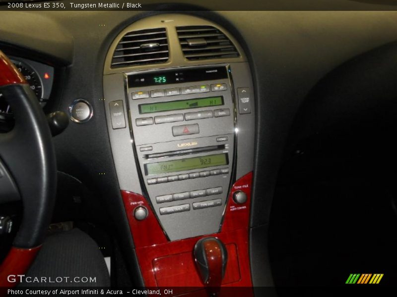 Tungsten Metallic / Black 2008 Lexus ES 350