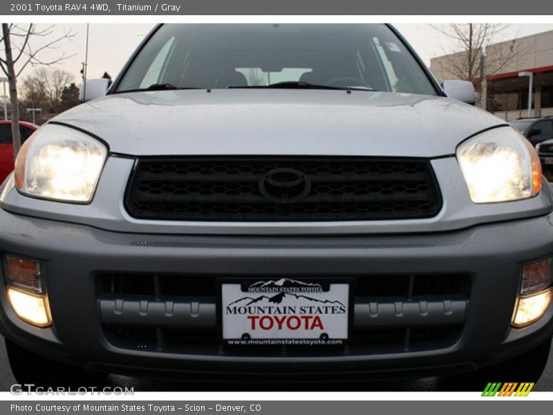 Titanium / Gray 2001 Toyota RAV4 4WD