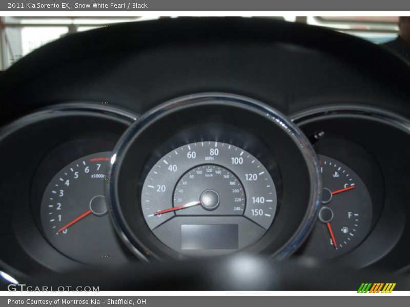  2011 Sorento EX EX Gauges