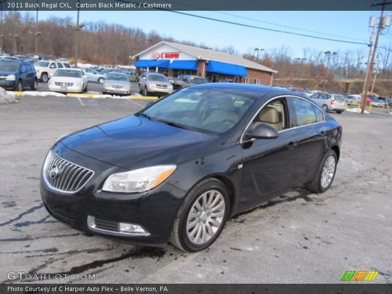 Carbon Black Metallic / Cashmere 2011 Buick Regal CXL