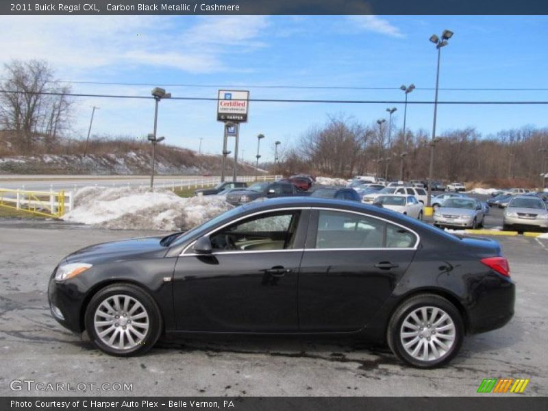 Carbon Black Metallic / Cashmere 2011 Buick Regal CXL