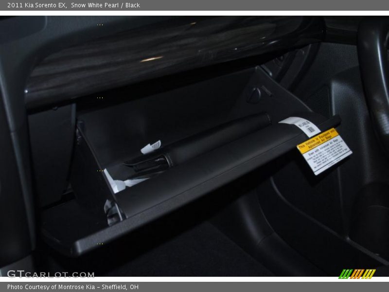 Snow White Pearl / Black 2011 Kia Sorento EX