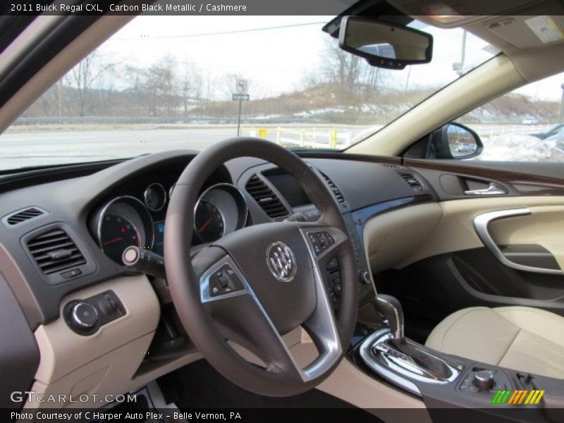 Carbon Black Metallic / Cashmere 2011 Buick Regal CXL