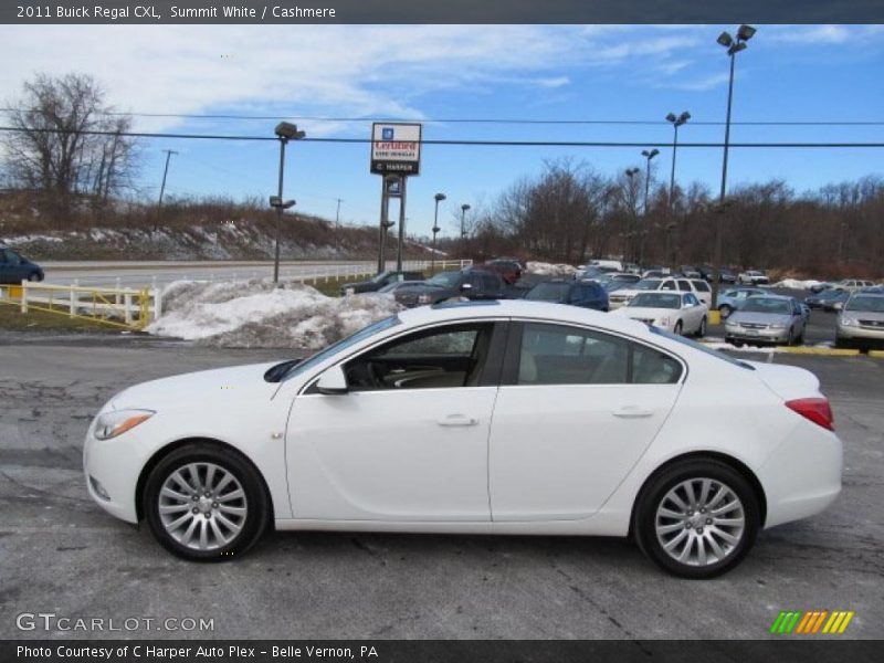 Summit White / Cashmere 2011 Buick Regal CXL