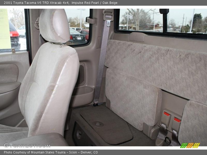  2001 Tacoma V6 TRD Xtracab 4x4 Oak Beige Interior